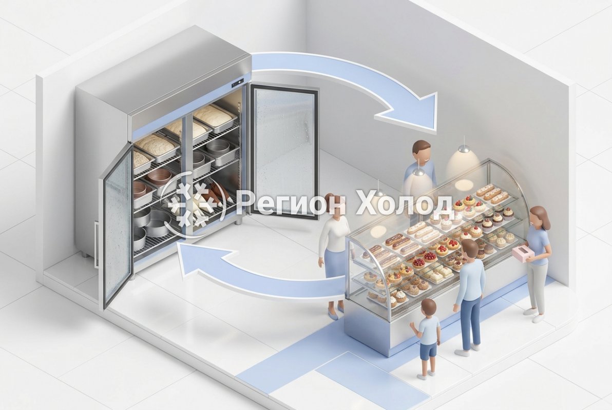 Холодный расчет кондитера: как объединить красоту витрины и мощь шкафа — иллюстрация 3