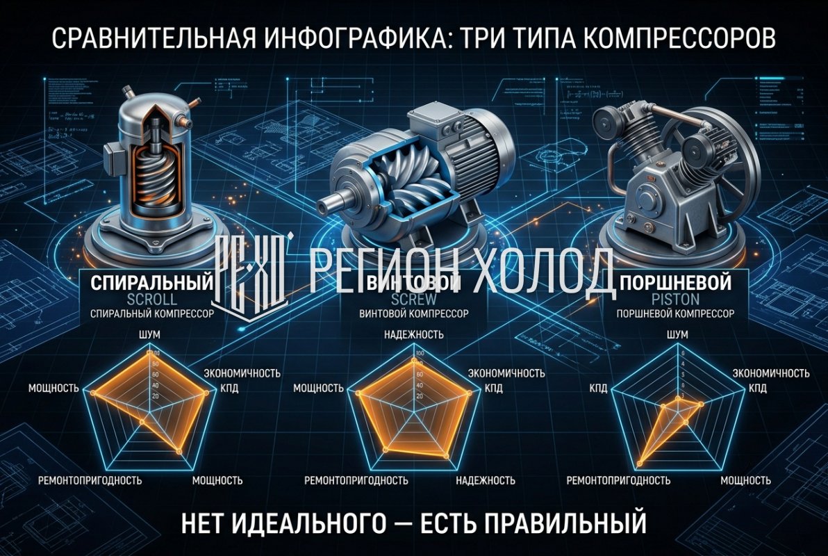 Холодный расчет: выбираем компрессор для холодильной системы — иллюстрация 2