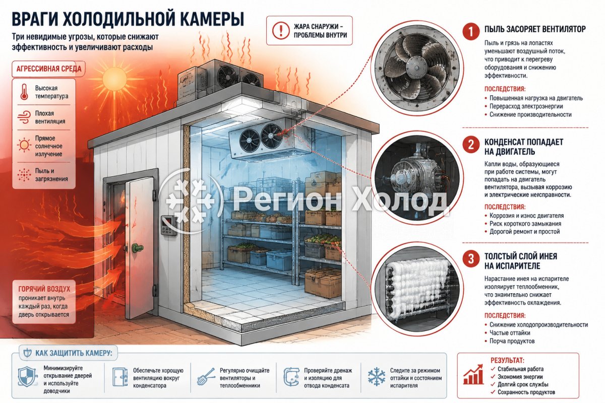 Срок службы холодильной камеры: от чертежа до ежедневной заботы,  долговечность холодильной камеры находится в ваших руках. — иллюстрация 2