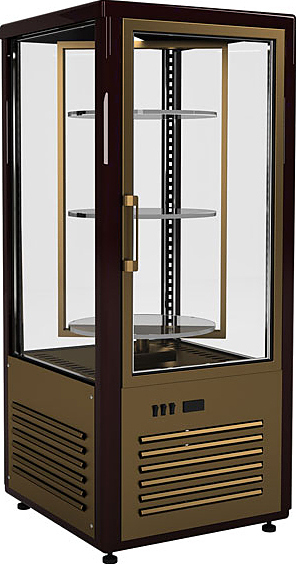 Кондитерская витрина Carboma R120Cвр Люкс