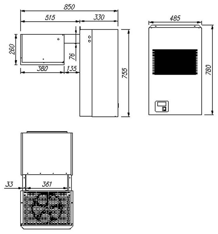 Моноблок низкотемпературный Carboma MLS 113 (МН 108)