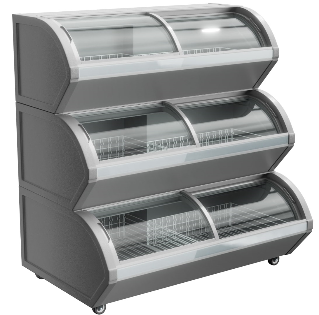 Ларь морозильный Haier HFR-HM 400 3-ярусный
