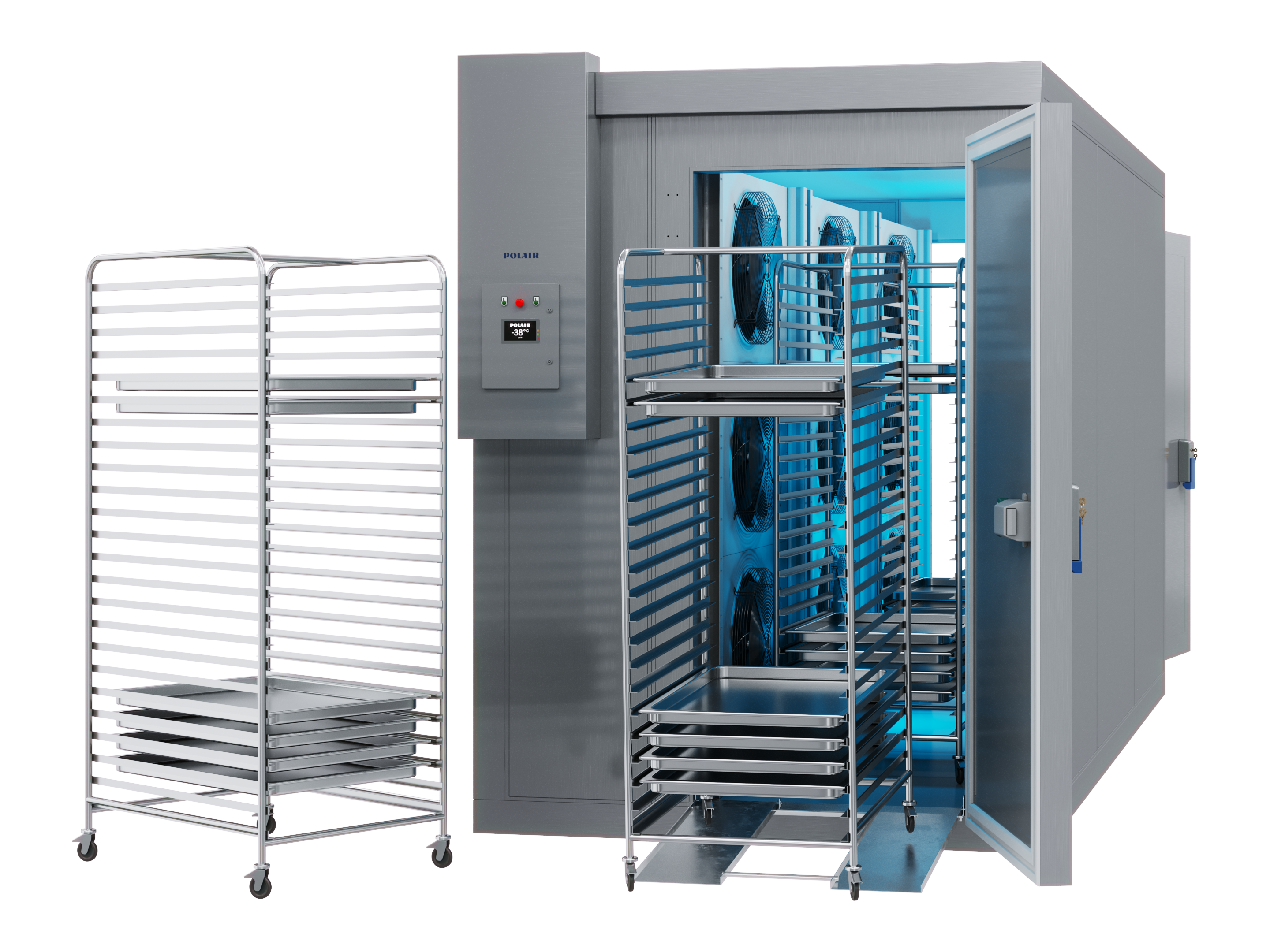 Камера шоковой заморозки Polair BCF 120.1.Т6 inox