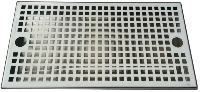 Каплесборник из нержавеющий стали 450*205*20 