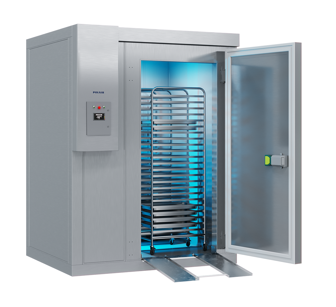 Камера шоковой заморозки Polair BCF 40.1.T2 inox, 2 двери
