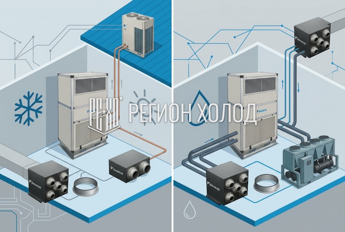 Daikin расширяет линейку HVAC для больших пространств: новые агрегаты Hydronic и DX