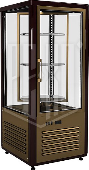 Кондитерская витрина Carboma R120Cвр Люкс