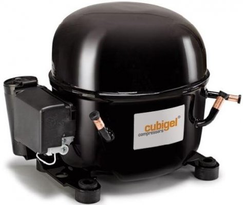 Герметичный поршневой холодильный компрессор Cubigel MX21TBa