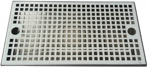 Каплесборник из нержавеющей стали 400*210*20 