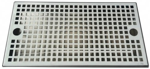 Каплесборник из нержавеющей стали 400*210*20 
